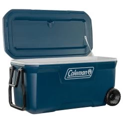 Coleman Xtreme 100qt Wheeled - Coolbox -Camping Shop coleman xtreme 100qt wheeled coolbox detail 3