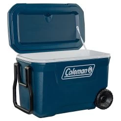 Coleman Xtreme 62qt Wheeled - Coolbox -Camping Shop coleman xtreme 62qt wheeled coolbox detail 3