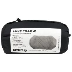 Klymit Luxe Pillow - Pillow -Camping Shop klymit luxe pillow pillow detail 6