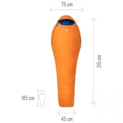 Millet Baikal 750 - Synthetic Sleeping Bag -Camping Shop millet baikal 750 synthetic sleeping bag detail 3