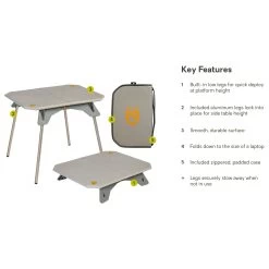 Nemo Moonlander Table - Camping Table -Camping Shop nemo moonlander table camping table detail 3