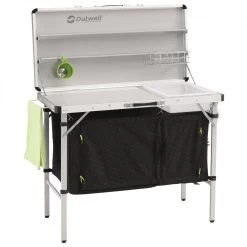 Outwell Drayton Kitchen Table - Camping Cupboard -Camping Shop outwell drayton kitchen table camping cupboard detail 3