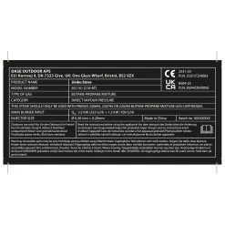 Outwell Jimbu Stove - Gas Stove -Camping Shop outwell jimbu stove gas stove detail 4