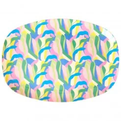 Rice Melamine Rectangular Plate - Plate