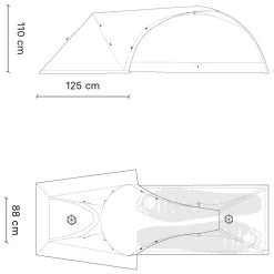 Samaya Vestibule Assaut 2 Ultra - Tent Extension -Camping Shop samaya vestibule assaut 2 ultra tent extension detail 10
