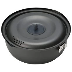 Snow Peak Aluminium Non-Stick Cooker 1000 - Cooking Set -Camping Shop snow peak aluminium non stick cooker 1000 cooking set detail 4