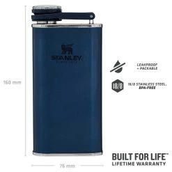 Stanley Classic Wide Mouth Flask - Water Bottle -Camping Shop stanley classic wide mouth flask water bottle detail 4