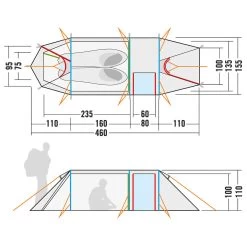 Tatonka Alaska 2.235 PU - 2-person Tent -Camping Shop tatonka alaska 2235 pu 2 person tent detail 12