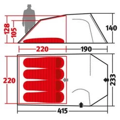 Wechsel Intrepid 4 - 4-person Tent -Camping Shop wechsel intrepid 4 4 person tent detail 8